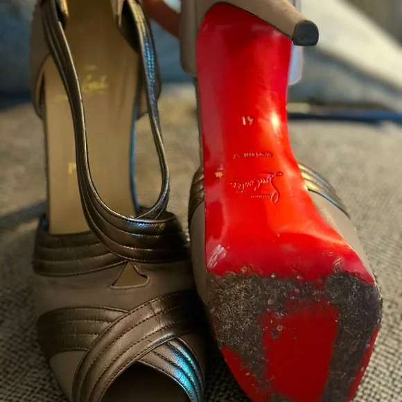 Christian Louis Vuitton heels used